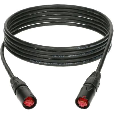 Klotz - CP5EE1Y003 Netzwerkkabel - schwarz - 3m Klotz - CP5EE1Y003 Netzwerkkabel - schwarz - 3m