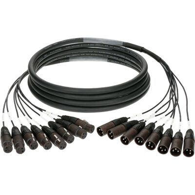KLOTZ AIS GmbH S08FM Audiokabel - 1 m - 8 x XLR - Schwarz KLOTZ AIS GmbH S08FM Audiokabel - 1 m - 8 x XLR - Schwarz