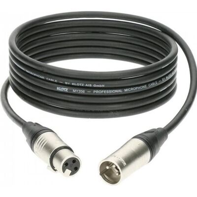 Câble Micro Klotz M1K1FM2000 - 20m, Noir - Câble Microphone - Publicité Câble Micro Klotz M1K1FM2000 - 20m, Noir - Câble Microphone - Publicité
