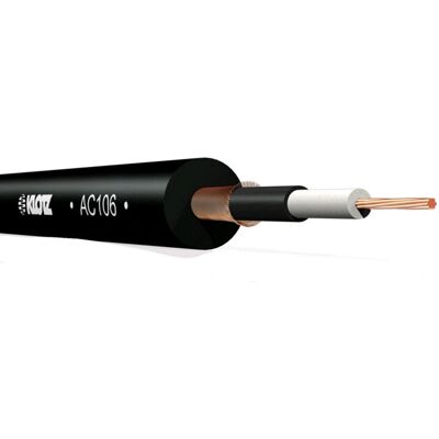 Klotz AC106SW Instrument Kabel - Schwarz - 100 m Klotz AC106SW Instrument Kabel - Schwarz - 100 m