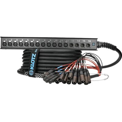 Klotz SLW124XE30 - Câble audio 30 m pour 16x XLR - Noir - Publicité Klotz SLW124XE30 - Câble audio 30 m pour 16x XLR - Noir - Publicité