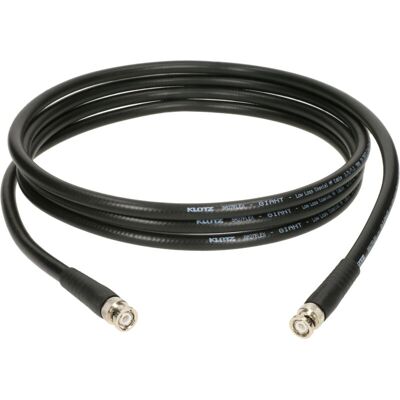 KLOTZ AIS GmbH C-27X1D-025.0 coaxial cable - BNC, 25m, Black KLOTZ AIS GmbH C-27X1D-025.0 coaxial cable - BNC, 25m, Black