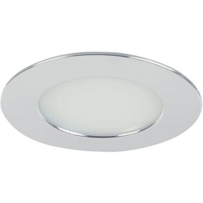 Brumberg LED-Einbaudownlight - IP44, chrom, rund - 12127023 Brumberg LED-Einbaudownlight - IP44, chrom, rund - 12127023