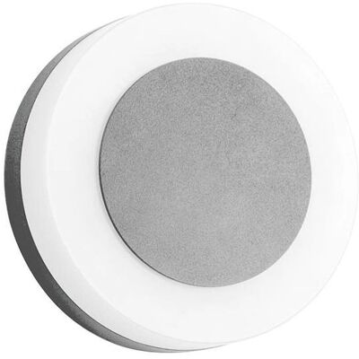Brumberg LED Wandlamp - 9W, Zilver, IP54 - Producttype Brumberg LED Wandlamp - 9W, Zilver, IP54 - Producttype
