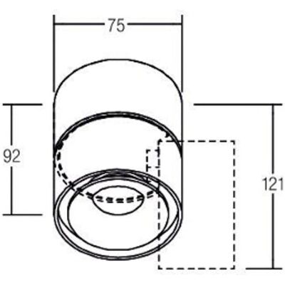 Brumberg LED-Deckenspot - 12062173 - Weiß - 410lm - Verstellbar Brumberg LED-Deckenspot - 12062173 - Weiß - 410lm - Verstellbar