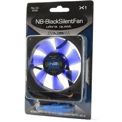 Noiseblocker NB-BlackSilentFan X1 - Computerfall-Lüfter Noiseblocker NB-BlackSilentFan X1 - Computerfall-Lüfter