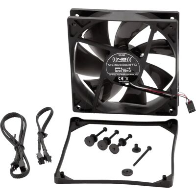 Noiseblocker BlackSilentPro-Serie PL1 - PC Lüfter, Schwarz Noiseblocker BlackSilentPro-Serie PL1 - PC Lüfter, Schwarz