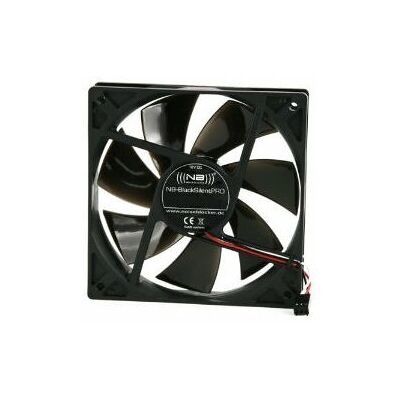 Noiseblocker BlackSilentPro PK3 Computerlüfter - Schwarz - 14 cm Noiseblocker BlackSilentPro PK3 Computerlüfter - Schwarz - 14 cm