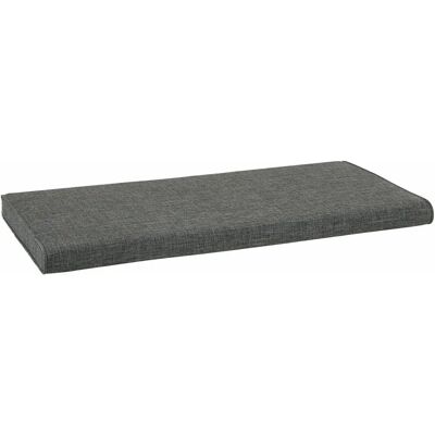 Höffner Schwarzes Polyester-Kissen - Sitzkissen Höffner Schwarzes Polyester-Kissen - Sitzkissen