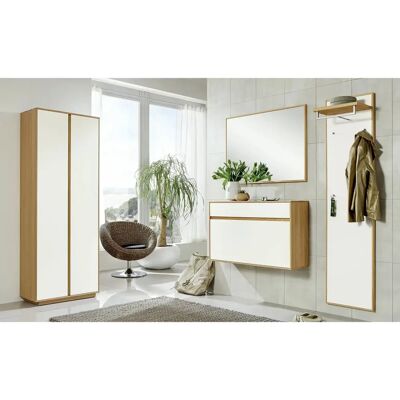 Wandspiegel holzfarben 99x75 cm - Spiegel Wandspiegel holzfarben 99x75 cm - Spiegel