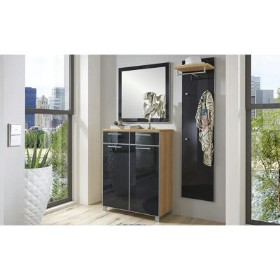 Höffner Duna Grauer MDF Glas Spiegel - Spiegel Höffner Duna Grauer MDF Glas Spiegel - Spiegel