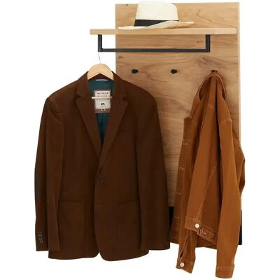 Woodford Lina Garderobenpaneel - Hochwertiges Eichenfurnier - 60x106x27cm Woodford Lina Garderobenpaneel - Hochwertiges Eichenfurnier - 60x106x27cm