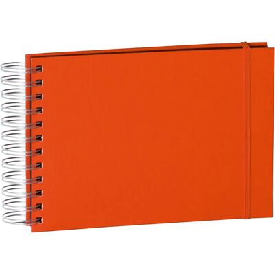 Album Photo Mini Mucho de Semikolon Orange - Compact, Élégant, Pages Noires - Publicité Album Photo Mini Mucho de Semikolon Orange - Compact, Élégant, Pages Noires - Publicité