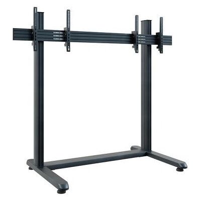 Hagor CPS FLOORSTAND 2X 55-65IN - Schwarz Hagor CPS FLOORSTAND 2X 55-65IN - Schwarz