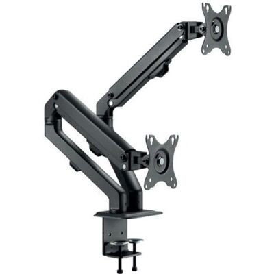 Hagor Monitor Halterung - Dual Vollbeweglich - 17-27 Zoll Schwarz Hagor Monitor Halterung - Dual Vollbeweglich - 17-27 Zoll Schwarz
