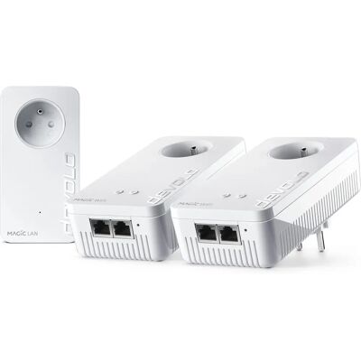 Devolo Magic 2 WiFi Multiroom Kit - WLAN 2400 Mbit/s, Ethernet, Weiß Devolo Magic 2 WiFi Multiroom Kit - WLAN 2400 Mbit/s, Ethernet, Weiß