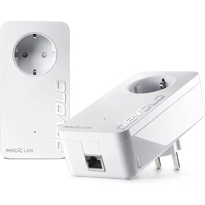 Devolo 8413 Magic 2 LAN Starter Kit - Powerline Adapter, upp till 2400 Mbps Devolo 8413 Magic 2 LAN Starter Kit - Powerline Adapter, upp till 2400 Mbps