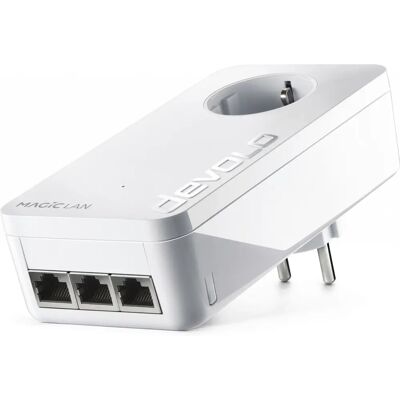 Devolo Magic 2 LAN Triple - Adaptateur Ethernet Powerline Devolo Magic 2 LAN Triple - Adaptateur Ethernet Powerline