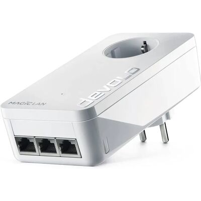 Adaptador Powerline Devolo 8508 - Redes Ethernet - 3 Puertos - 1000 Mbps - Blanco Adaptador Powerline Devolo 8508 - Redes Ethernet - 3 Puertos - 1000 Mbps - Blanco