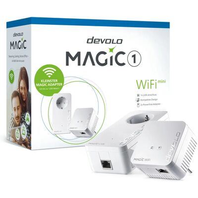 Devolo Magic 1 WiFi mini Starter Kit - 1200 Mbit/s - Tecnologia Mesh Devolo Magic 1 WiFi mini Starter Kit - 1200 Mbit/s - Tecnologia Mesh