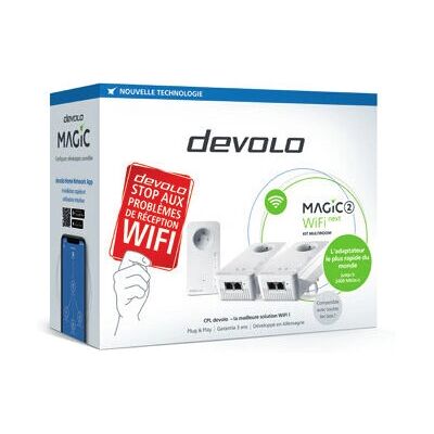 Devolo Magic 2 WiFi next Starter Kit - Mesh WiFi 2400 Mbps Devolo Magic 2 WiFi next Starter Kit - Mesh WiFi 2400 Mbps
