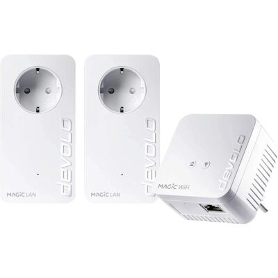 Devolo Magic 1 WiFi Multimedia Power Kit - Powerline Netzwerk-Adapter Devolo Magic 1 WiFi Multimedia Power Kit - Powerline Netzwerk-Adapter