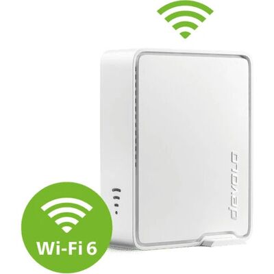 Devolo WiFi 6 Repeater 5400 - Network Repeater - White Devolo WiFi 6 Repeater 5400 - Network Repeater - White