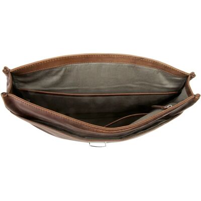 Bugatti Romano Messenger Ledertasche - Business & Laptop - Braun Bugatti Romano Messenger Ledertasche - Business & Laptop - Braun