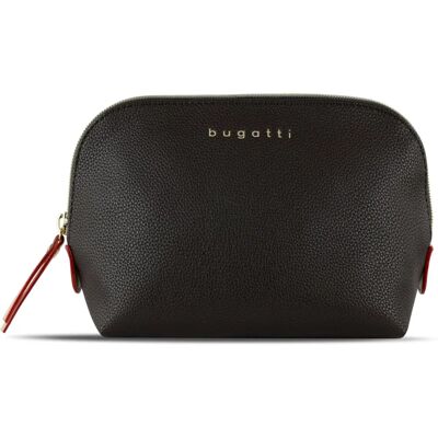 Bugatti ELLA Dunkelbraune Kosmetiktasche - Beauty Bag Bugatti ELLA Dunkelbraune Kosmetiktasche - Beauty Bag