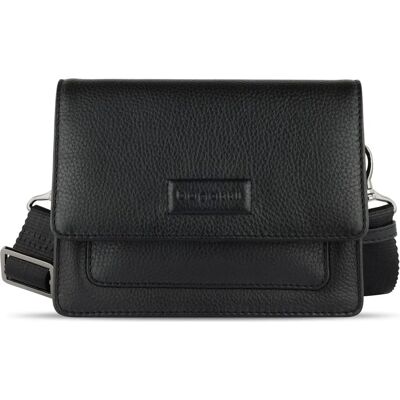 Bugatti ELSA Echtes Leder Schwarze Handtasche - Handtasche Bugatti ELSA Echtes Leder Schwarze Handtasche - Handtasche