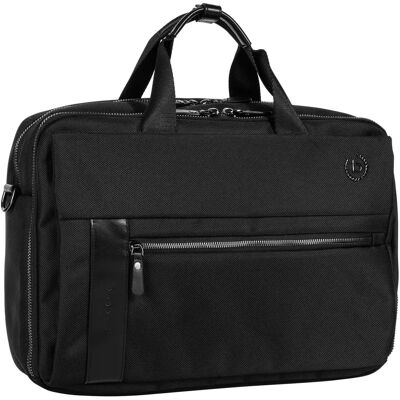 Bugatti Nero Aktentasche - 42cm Laptop - Schwarz Bugatti Nero Aktentasche - 42cm Laptop - Schwarz