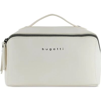 Bugatti ALMATA Kulturbeutel - Unisex, 23x13x13cm, Beige Bugatti ALMATA Kulturbeutel - Unisex, 23x13x13cm, Beige