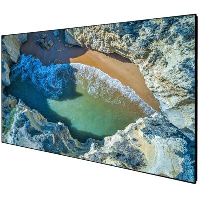 Écran de projection CELEXON 79" DELUXX Cinema SlimFrame 4K - Publicité Écran de projection CELEXON 79" DELUXX Cinema SlimFrame 4K - Publicité