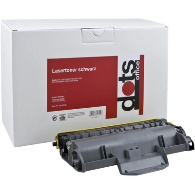 dots TN-2120 Schwarzer Toner - Kompatibel mit Brother DCP-7030/7045N, HL-2140/2150N - Druckerzubehör dots TN-2120 Schwarzer Toner - Kompatibel mit Brother DCP-7030/7045N, HL-2140/2150N - Druckerzubehör