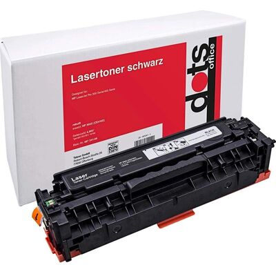 dots Schwarz Toner kompatibel zu HP 305X - Umweltfreundlich Rebuilt dots Schwarz Toner kompatibel zu HP 305X - Umweltfreundlich Rebuilt