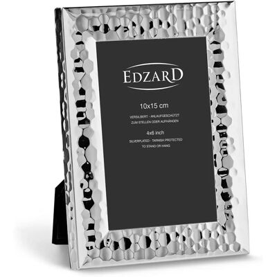 Cadre Photo en Argent Edzard - 10x15cm - Publicité Cadre Photo en Argent Edzard - 10x15cm - Publicité