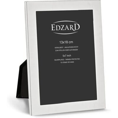 Edzard Photo Frame de table Prato - Argent - 13x18 cm Edzard Photo Frame de table Prato - Argent - 13x18 cm