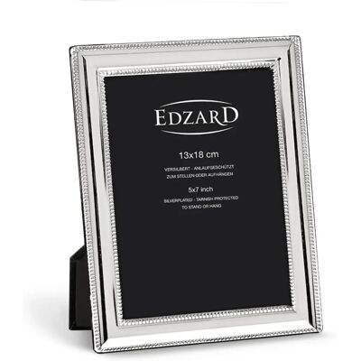 Cadre photo de table Edzard Matera - 13x18 cm - Argent Cadre photo de table Edzard Matera - 13x18 cm - Argent