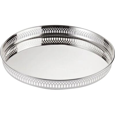 Edzard Delphi Bandeja Decorativa Banhar a Prata - Bandeja Edzard Delphi Bandeja Decorativa Banhar a Prata - Bandeja