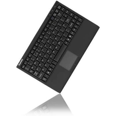 KeySonic ACK-540U+ Mini-Tastatur mit Touchpad - Schwarz KeySonic ACK-540U+ Mini-Tastatur mit Touchpad - Schwarz