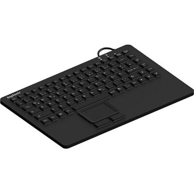 Keysonic KSK-5230 IN - Wasserdichte Silikon-Tastatur mit Touchpad - Industri-USB Keysonic KSK-5230 IN - Wasserdichte Silikon-Tastatur mit Touchpad - Industri-USB
