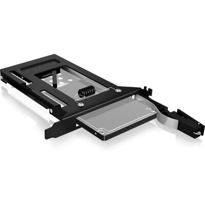Vassoio di archiviazione ICY BOX IB-2207StS - Nero Vassoio di archiviazione ICY BOX IB-2207StS - Nero