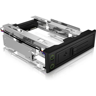 ICY BOX IB-166SSK-B HDD ház - Fekete - 3,5" - HDD ház ICY BOX IB-166SSK-B HDD ház - Fekete - 3,5" - HDD ház