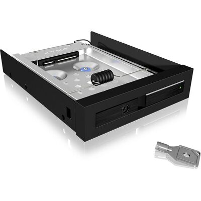 ICY BOX IB-2217ASTS Bandeja de almacenamiento 3,5" Negra ICY BOX IB-2217ASTS Bandeja de almacenamiento 3,5" Negra