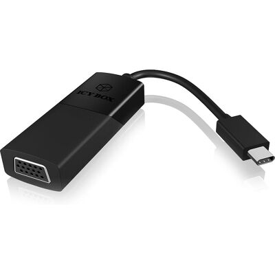 ICY BOX 60021 USB-Grafikadapter - 2048x1152 - Schwarz ICY BOX 60021 USB-Grafikadapter - 2048x1152 - Schwarz