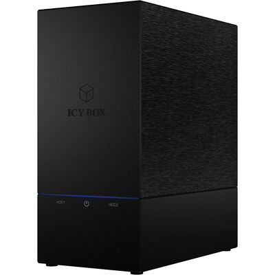 ICY BOX IB-RD3621U3 3,5" HDD/SSD ház - RAID 0/1 - Fekete ICY BOX IB-RD3621U3 3,5" HDD/SSD ház - RAID 0/1 - Fekete