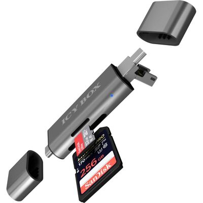Lettore di schede ICY BOX IB-CR200-C - USB 2.0 Lettore di schede ICY BOX IB-CR200-C - USB 2.0