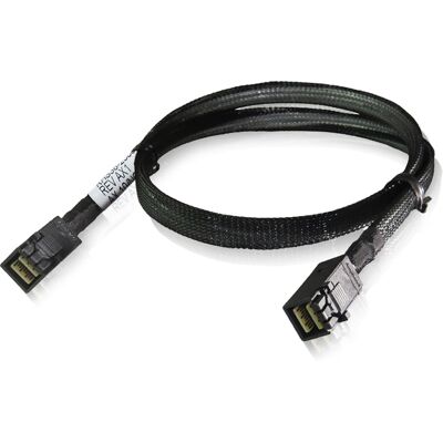 ICY BOX IB-CB011 Cavo SAS 0,5m - 12 Gbit/s - Nero ICY BOX IB-CB011 Cavo SAS 0,5m - 12 Gbit/s - Nero