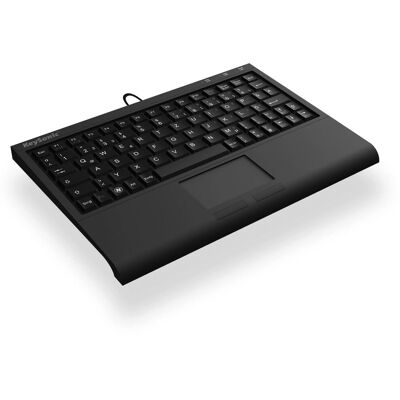 KeySonic ACK-3410 Tastatur - Kompakt, Schwarz, USB, 80 Tasten - Büro KeySonic ACK-3410 Tastatur - Kompakt, Schwarz, USB, 80 Tasten - Büro