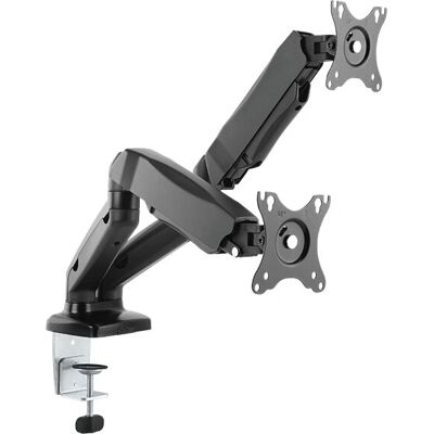 Soporte doble para monitores ICY BOX IB-MS304-T - Ajustable, Negro Soporte doble para monitores ICY BOX IB-MS304-T - Ajustable, Negro